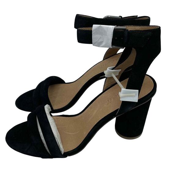 Madewell The Rosalie High-Heel Sandal Black Size 10 new in box - Picture 1 of 5